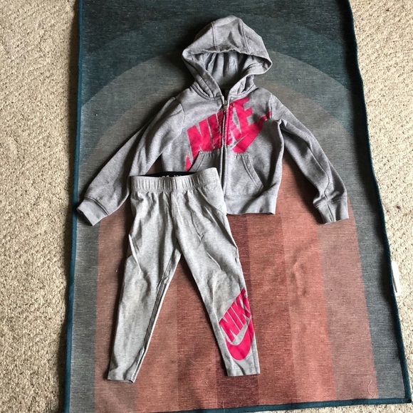 (2) Nike Zip Up & Leggings Set - Picture 1 of 6